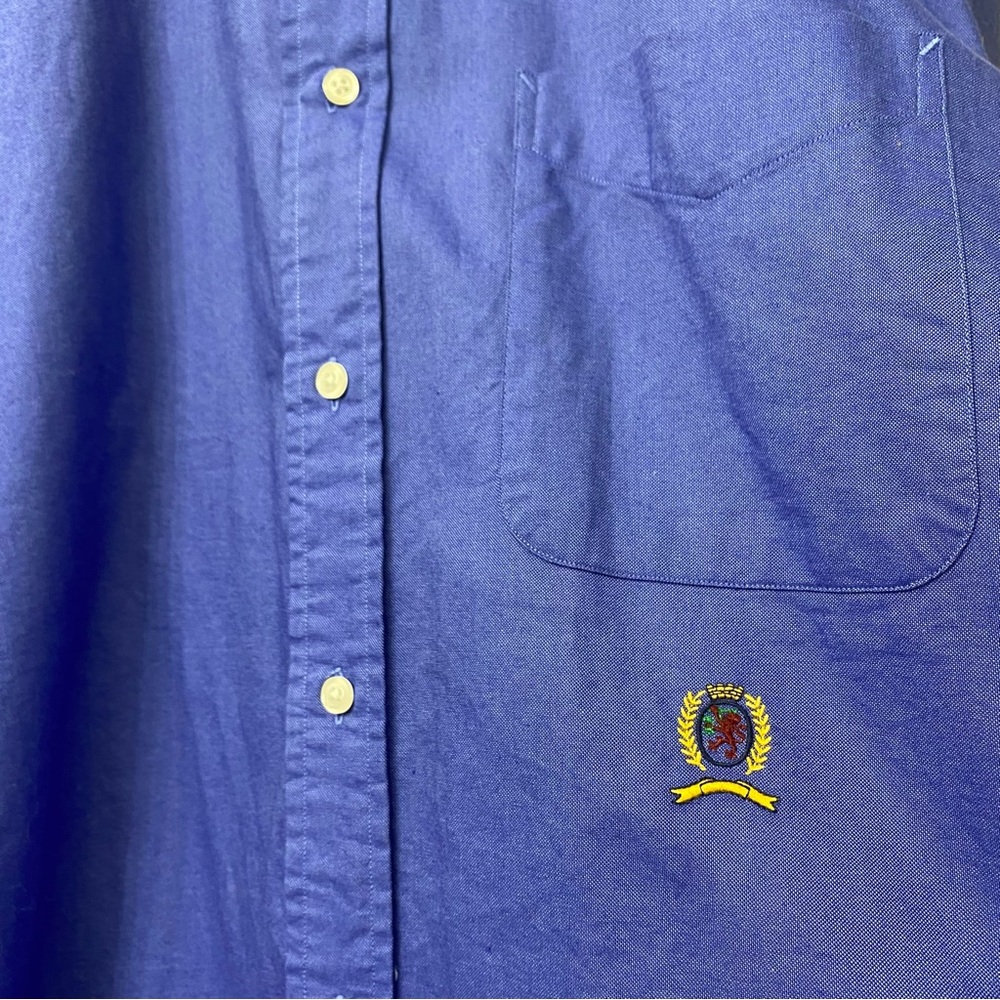 Tommy Hilfiger Deep Blue Button-Down Shirt